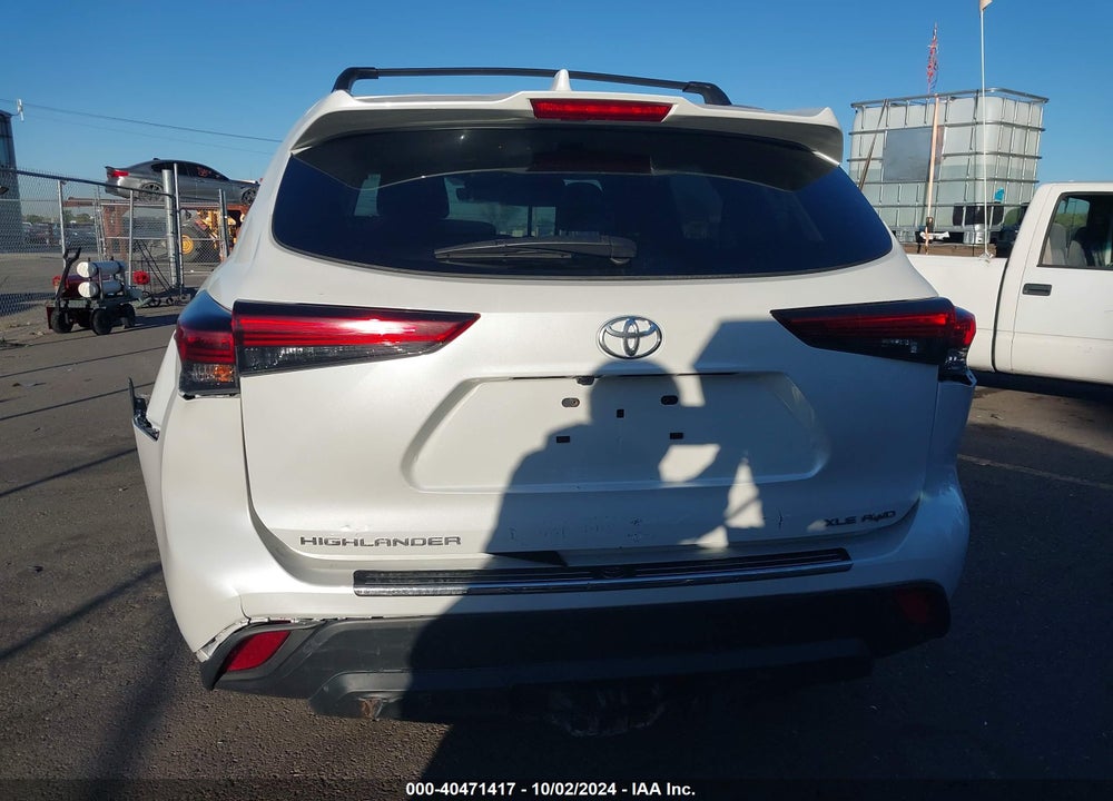 2023 TOYOTA HIGHLANDER XLE VIN: 5TDKDRBH3PS014809