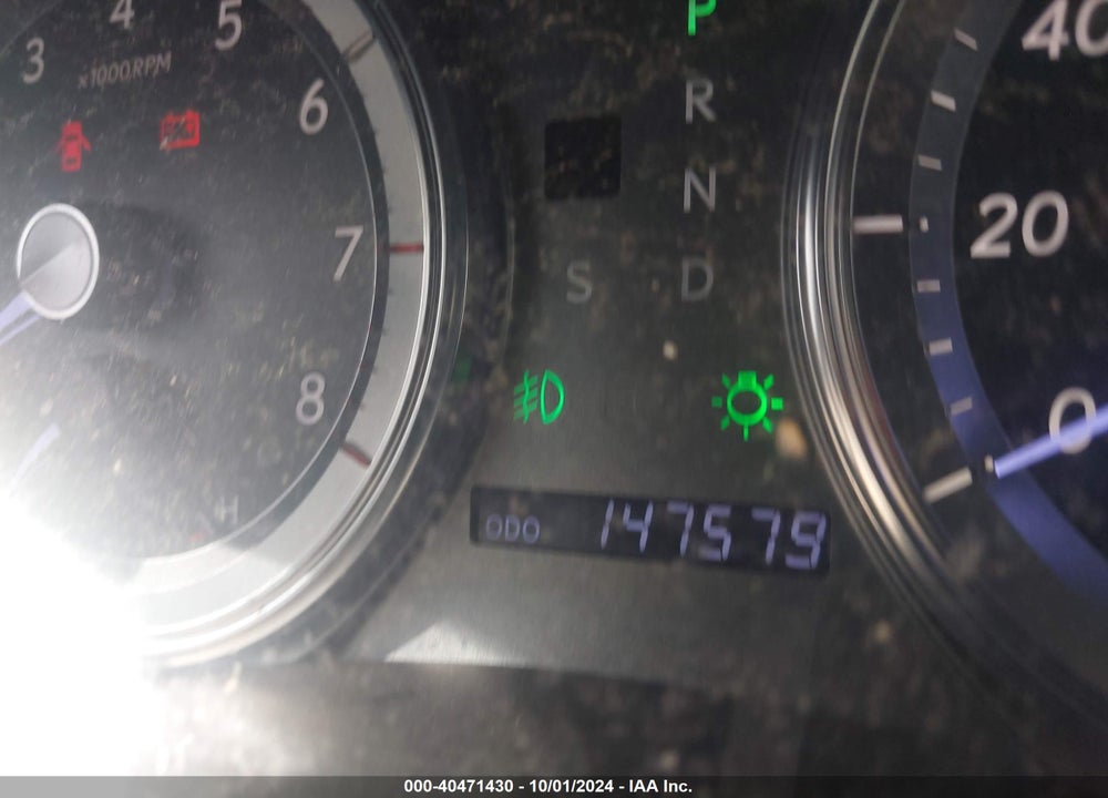 2012 LEXUS ES 350 VIN: JTHBK1EG2C2502093