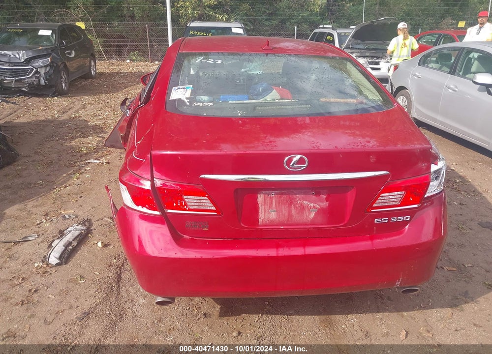 2012 LEXUS ES 350 VIN: JTHBK1EG2C2502093