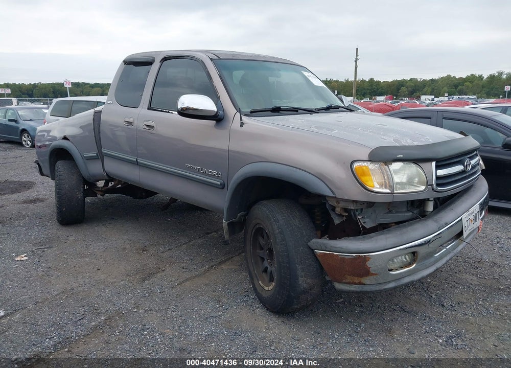 2000 TOYOTA TUNDRA SR5 V8 VIN: 5TBBT4411YS123494