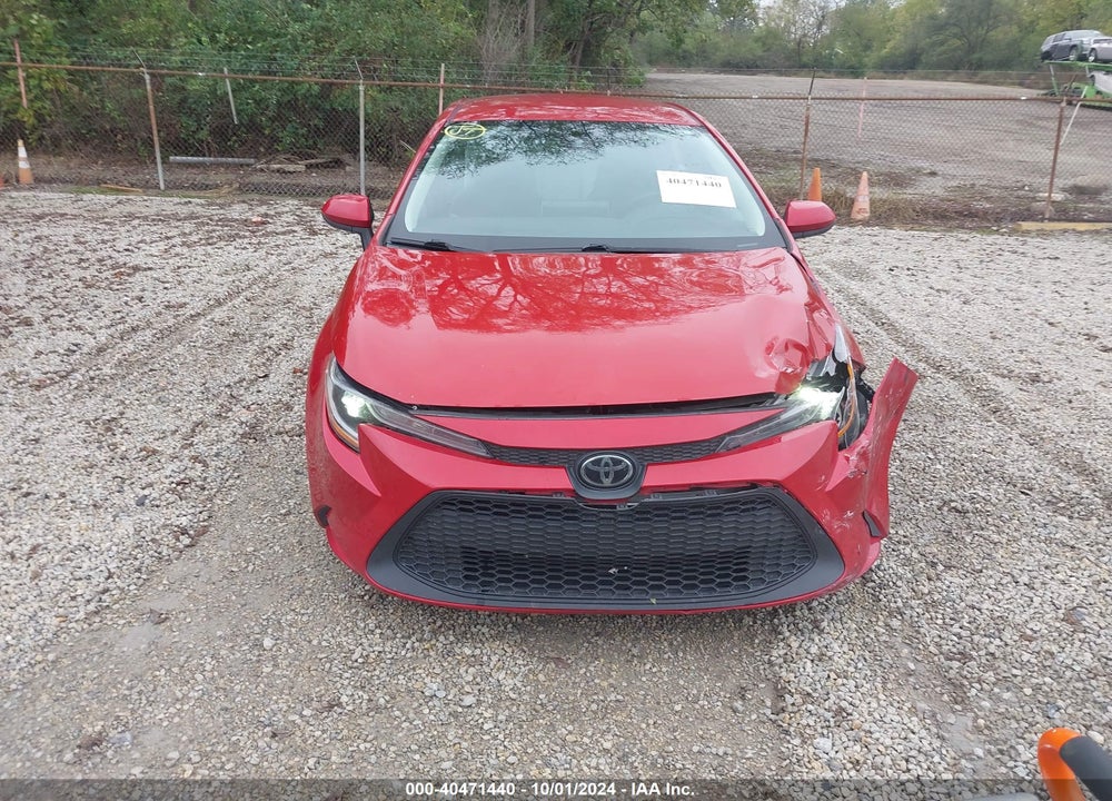 2020 TOYOTA COROLLA LE VIN: 5YFEPRAE6LP125269