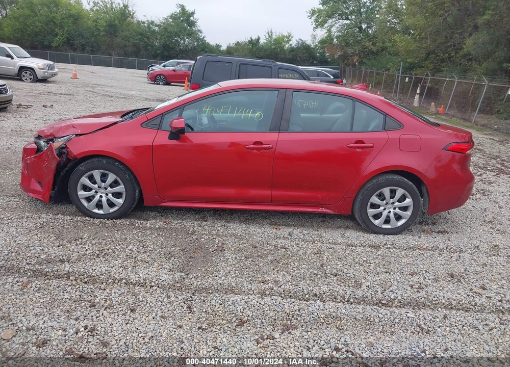 2020 TOYOTA COROLLA LE VIN: 5YFEPRAE6LP125269