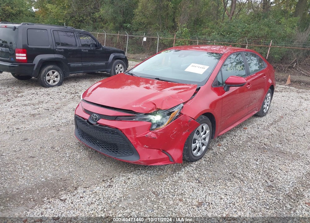 2020 TOYOTA COROLLA LE VIN: 5YFEPRAE6LP125269