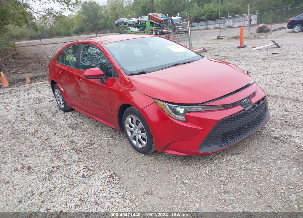 2020 TOYOTA COROLLA LE VIN: 5YFEPRAE6LP125269