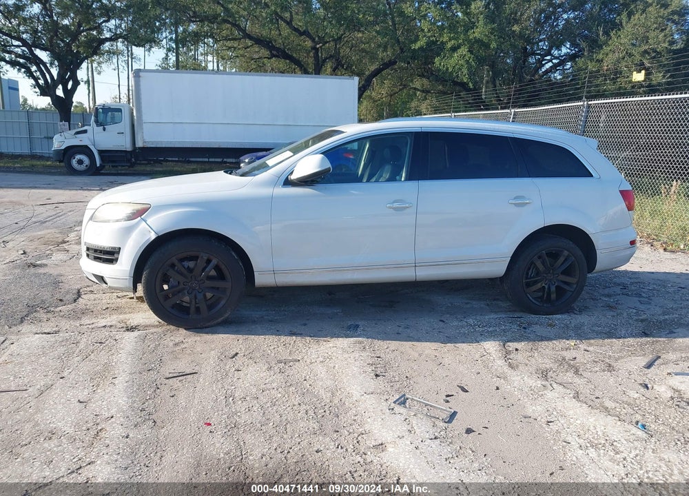 2013 AUDI Q7 3.0T PREMIUM VIN: WA1LGAFE1DD013009