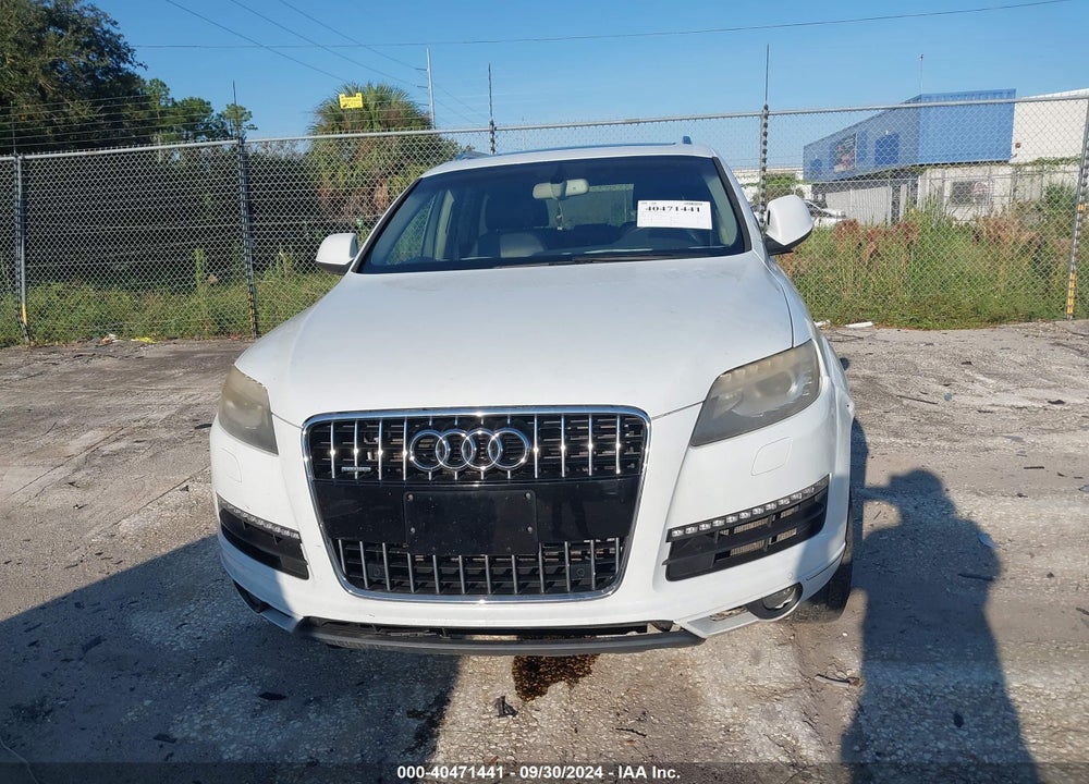 2013 AUDI Q7 3.0T PREMIUM VIN: WA1LGAFE1DD013009