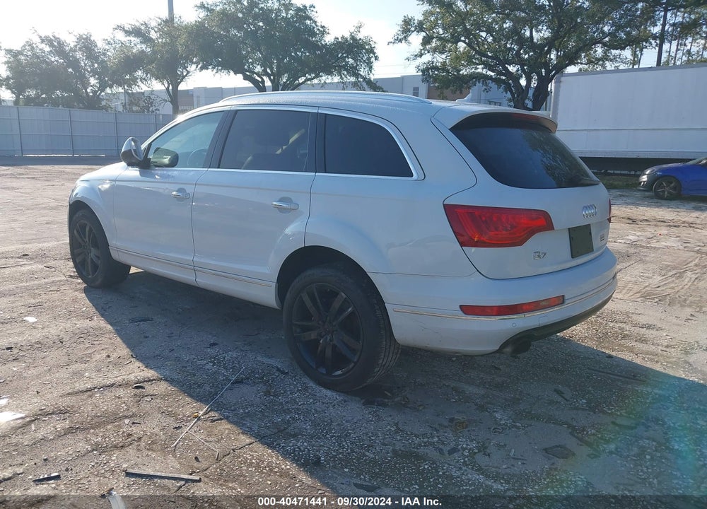 2013 AUDI Q7 3.0T PREMIUM VIN: WA1LGAFE1DD013009