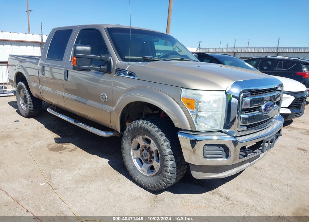 2012 FORD F-250 XLT VIN: 1FT7W2BT9CEB61082