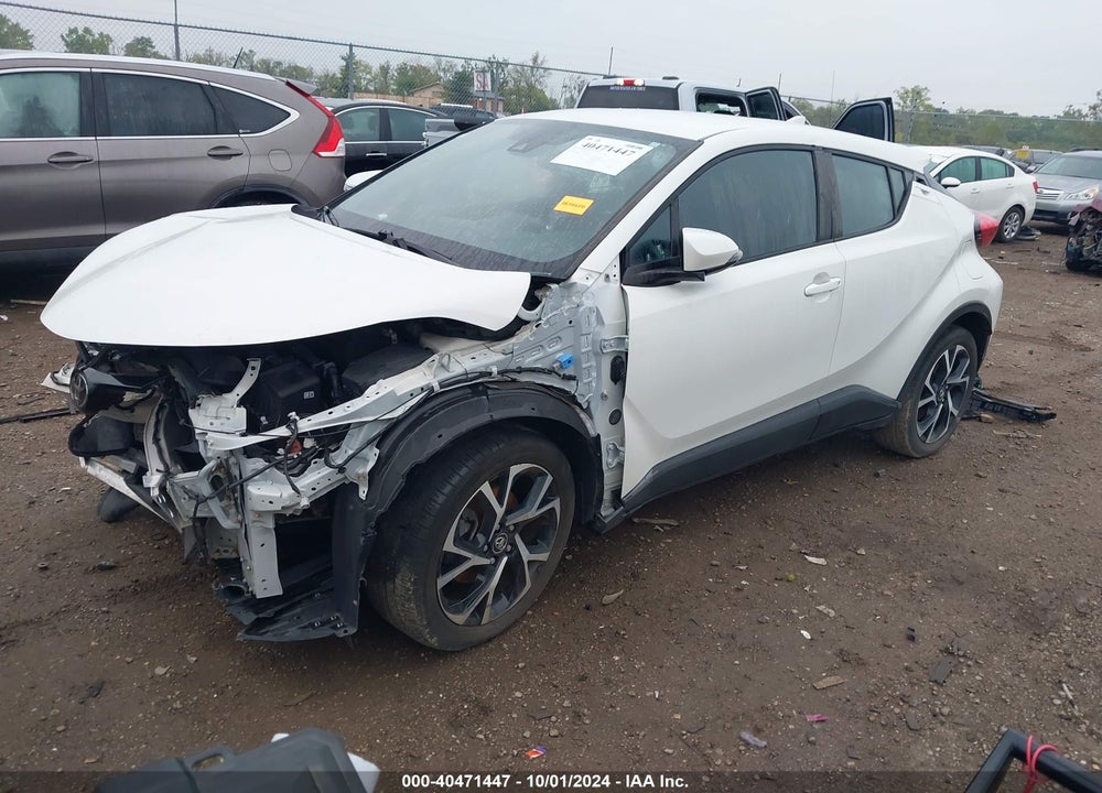 2018 TOYOTA C-HR XLE PREMIUM VIN: NMTKHMBX7JR022688