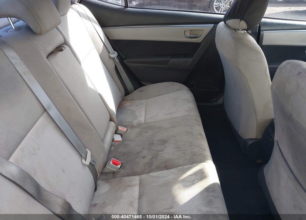 2015 TOYOTA COROLLA LE VIN: 2T1BURHE1FC475480