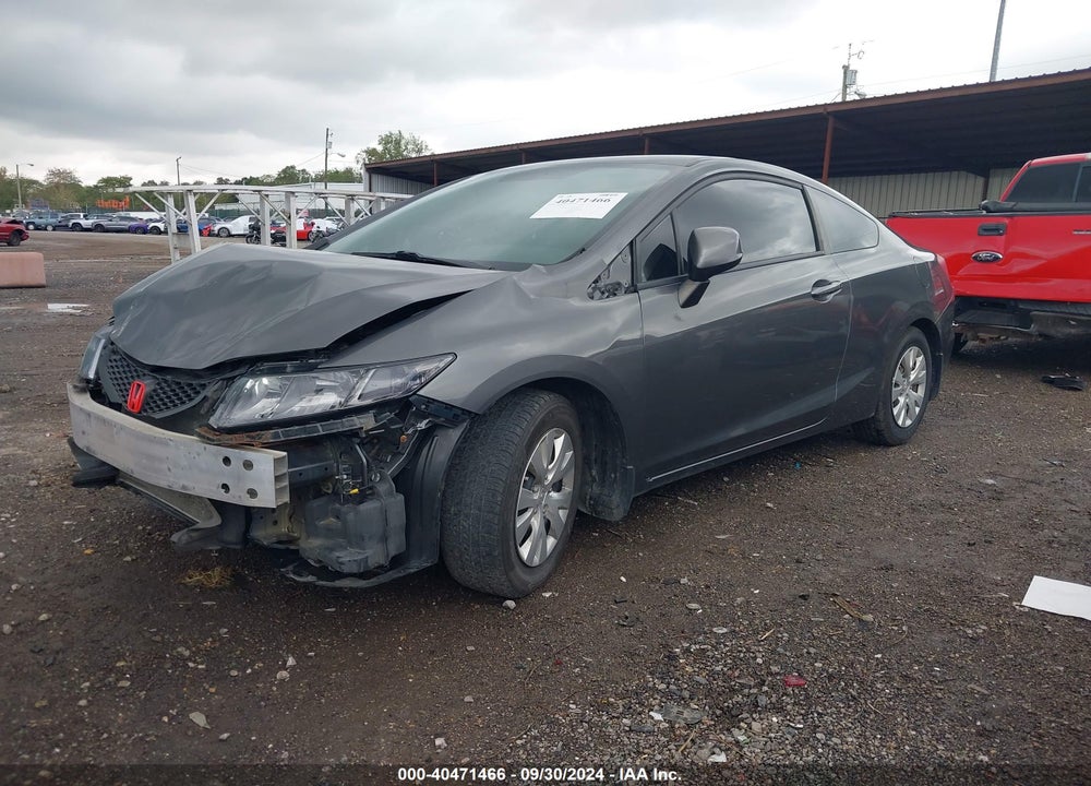 2012 HONDA CIVIC LX VIN: 2HGFG3B5XCH504430