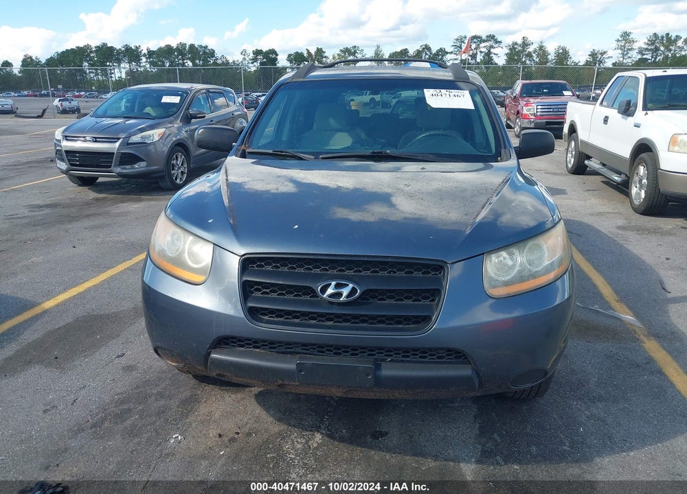 2009 HYUNDAI SANTA FE GLS VIN: 5NMSG73D49H318521