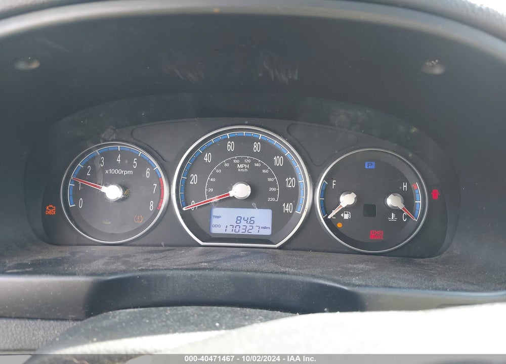 2009 HYUNDAI SANTA FE GLS VIN: 5NMSG73D49H318521