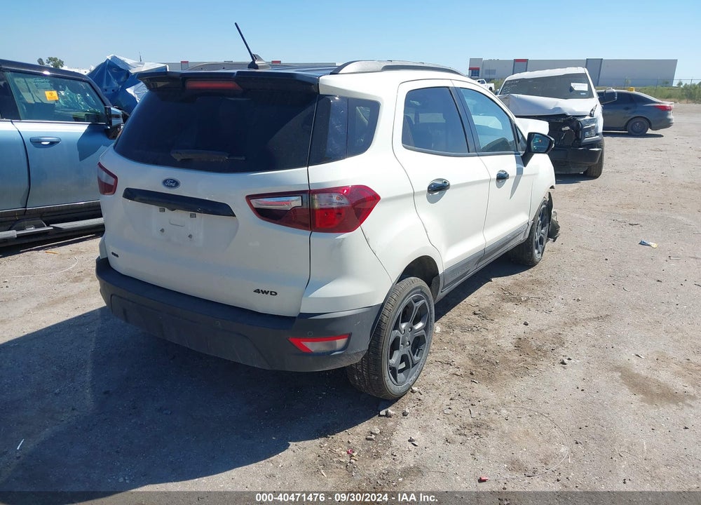 2021 FORD ECOSPORT SES VIN: MAJ6S3JL0MC405140