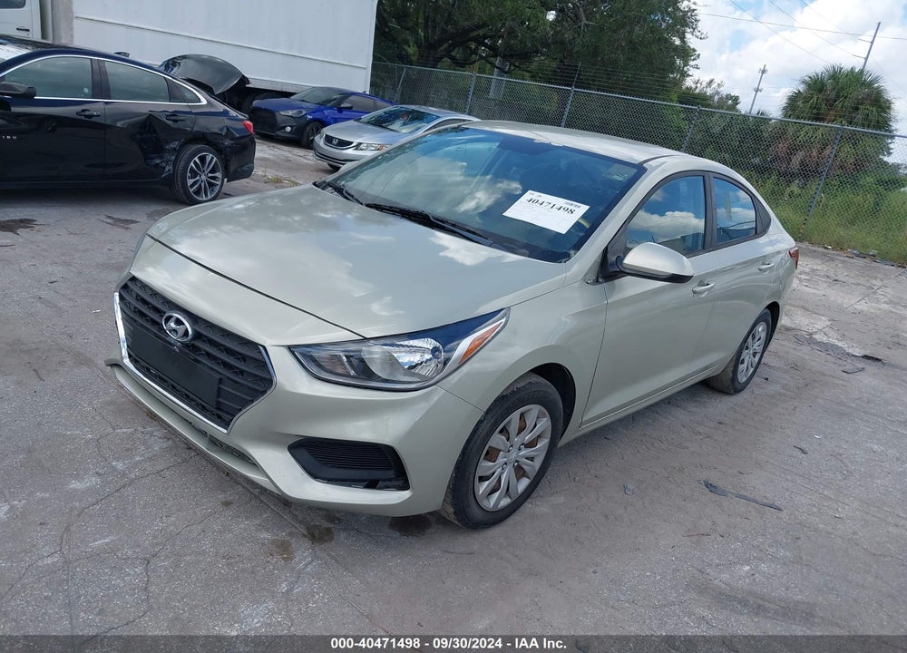 2019 HYUNDAI ACCENT SE VIN: 3KPC24A31KE040962
