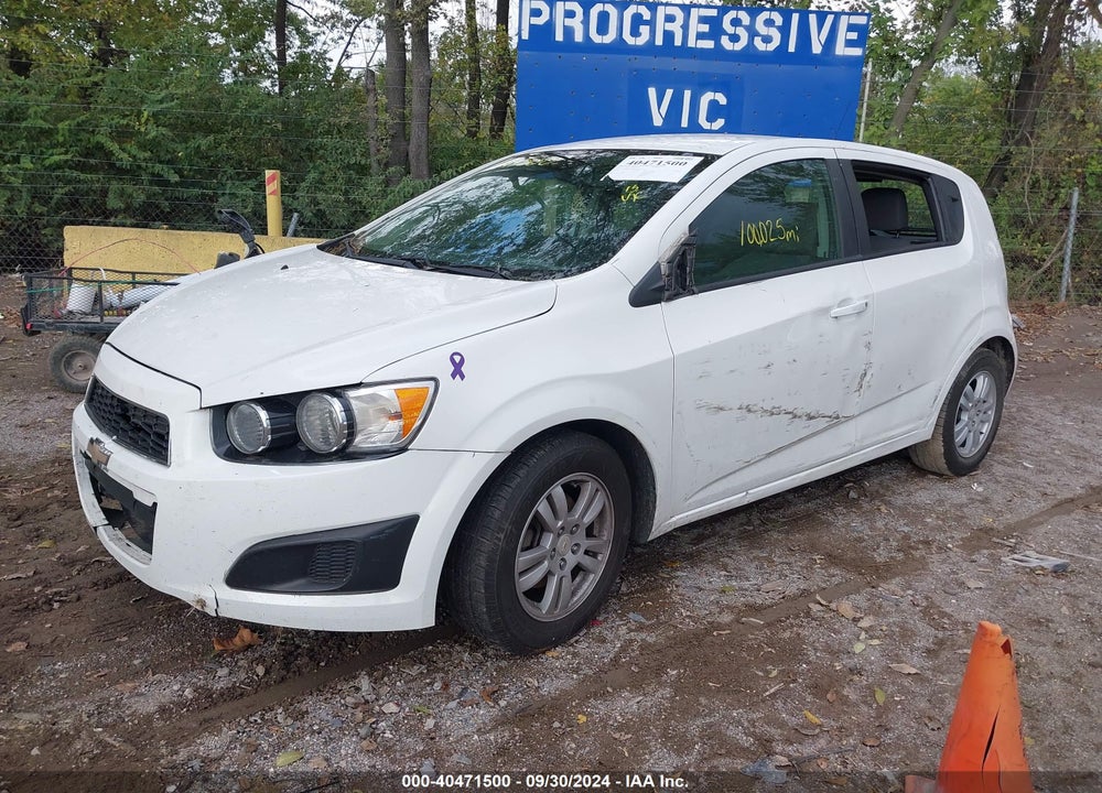 2012 CHEVROLET SONIC 2LS VIN: 1G1JA6SH8C4147065