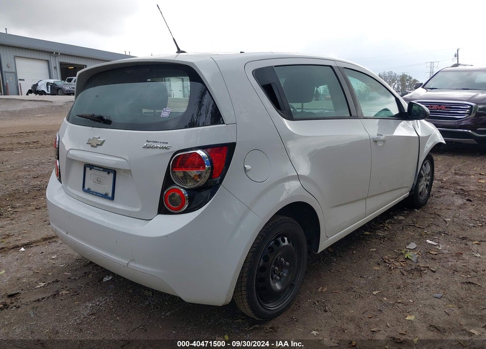 2012 CHEVROLET SONIC 2LS VIN: 1G1JA6SH8C4147065