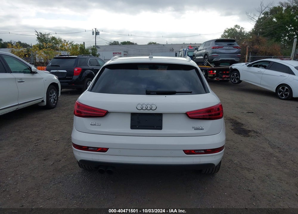 2017 AUDI Q3 2.0T PREMIUM VIN: WA1JCCFS1HR009507