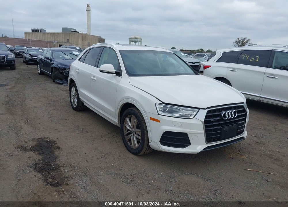 2017 AUDI Q3 2.0T PREMIUM VIN: WA1JCCFS1HR009507