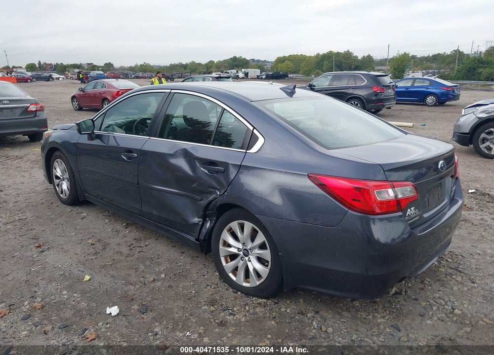 2017 SUBARU LEGACY 2.5I PREMIUM VIN: 4S3BNAF67H3009803