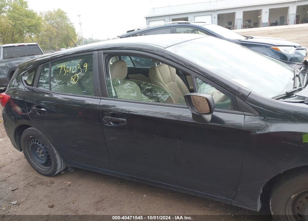 2019 SUBARU IMPREZA 2.0I VIN: 4S3GTAA62K3734039