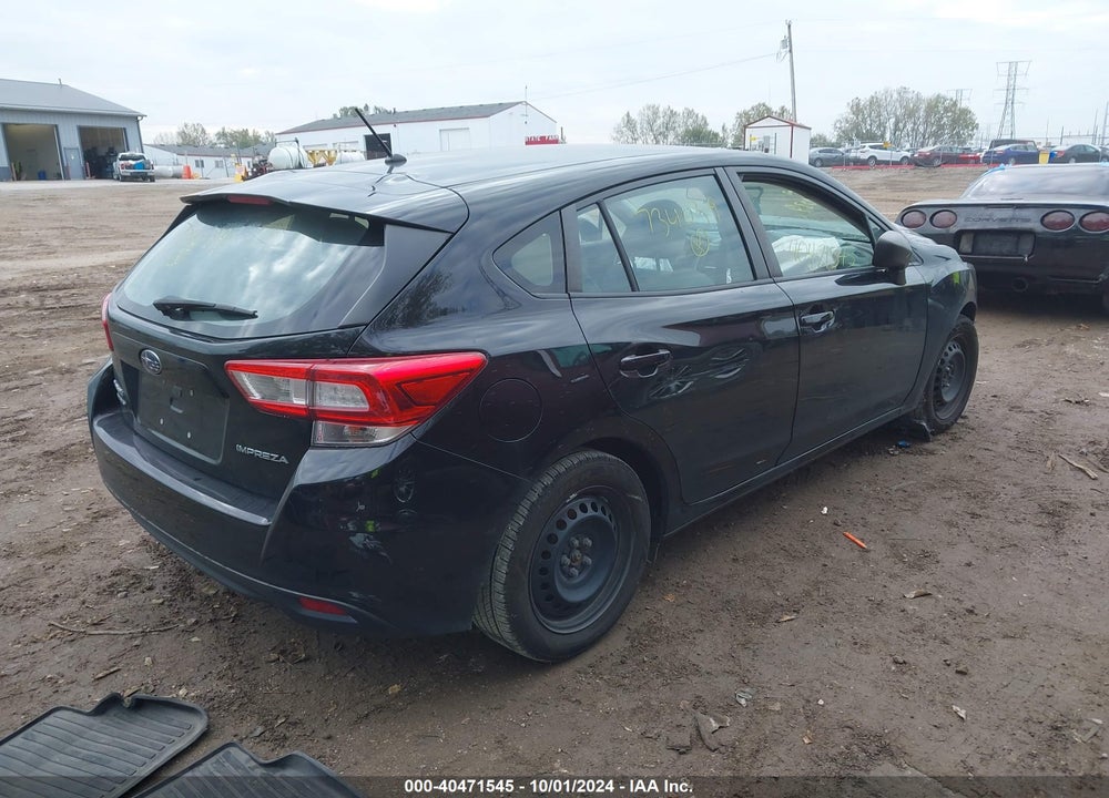 2019 SUBARU IMPREZA 2.0I VIN: 4S3GTAA62K3734039