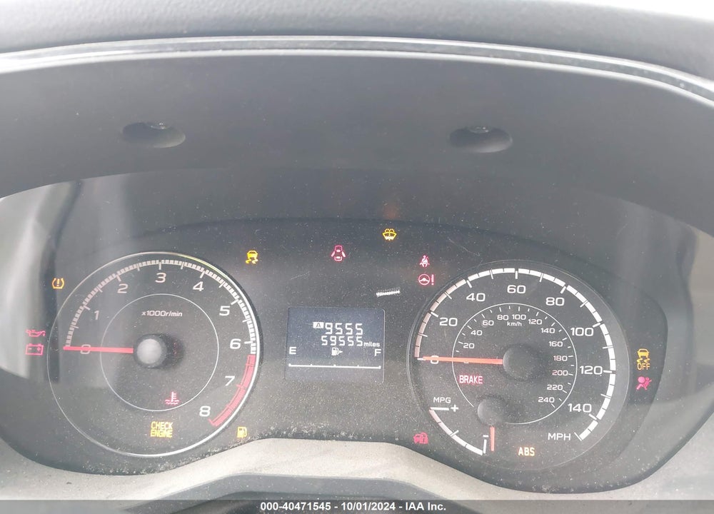 2019 SUBARU IMPREZA 2.0I VIN: 4S3GTAA62K3734039