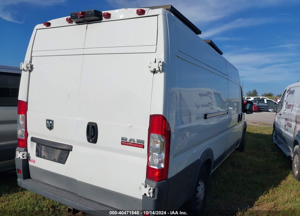 2016 RAM PROMASTER 3500 HIGH ROOF VIN: 3C6URVJG7GE110195