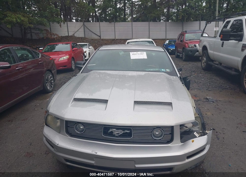 2006 FORD MUSTANG V6 VIN: 1ZVFT80N765242725
