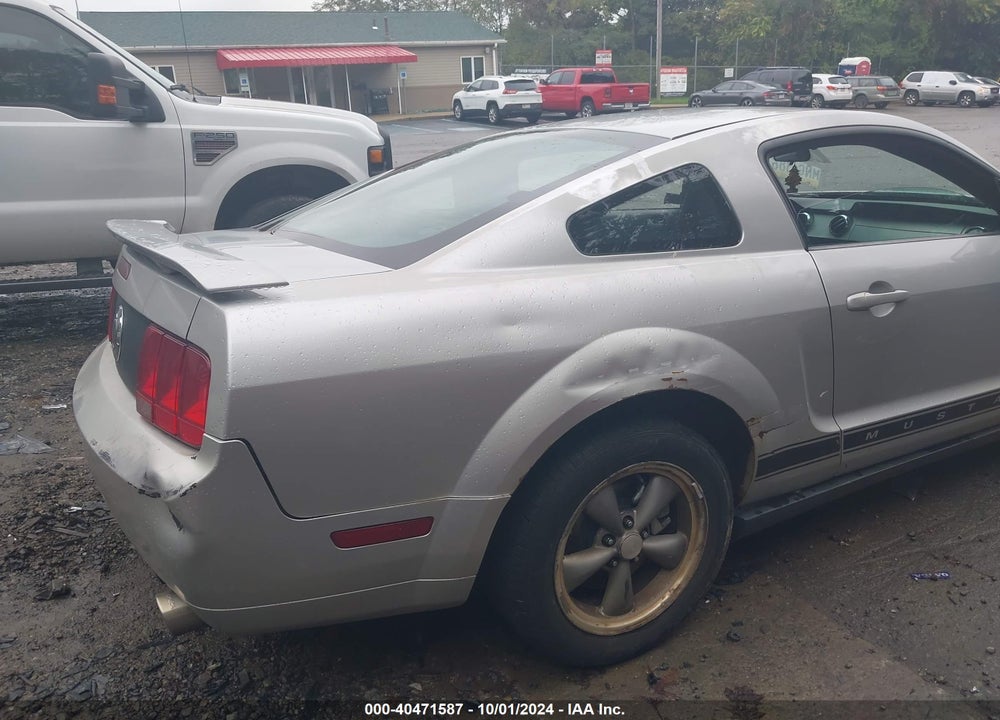 2006 FORD MUSTANG V6 VIN: 1ZVFT80N765242725