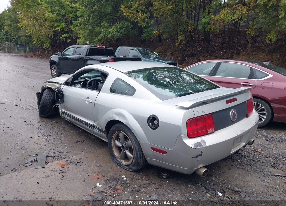 2006 FORD MUSTANG V6 VIN: 1ZVFT80N765242725