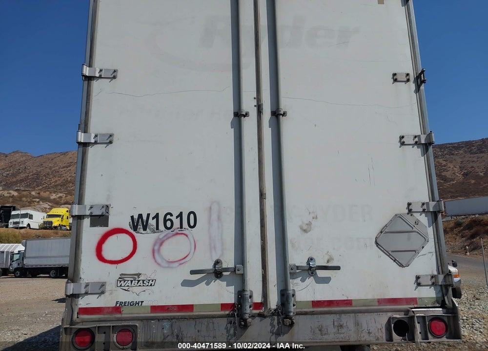 2008 WABASH NATIONAL CORP --- VIN: 1JJV532W68L116041