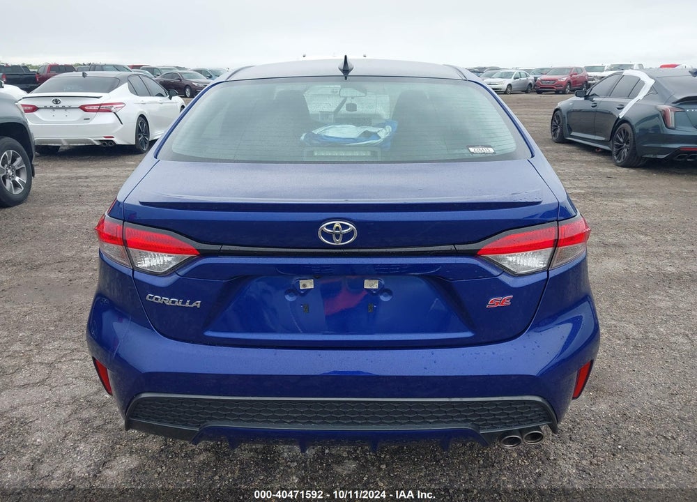 2022 TOYOTA COROLLA SE VIN: 5YFS4MCE6NP102220