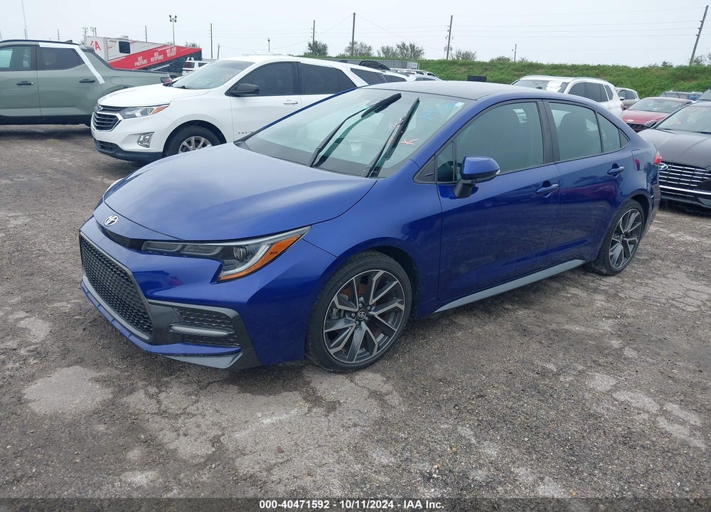 2022 TOYOTA COROLLA SE VIN: 5YFS4MCE6NP102220