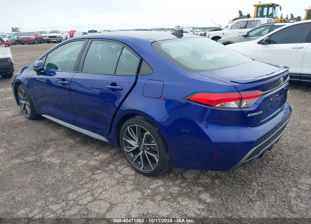 2022 TOYOTA COROLLA SE VIN: 5YFS4MCE6NP102220