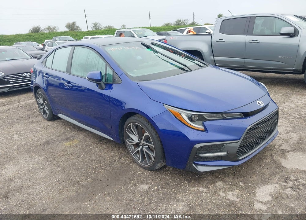 2022 TOYOTA COROLLA SE VIN: 5YFS4MCE6NP102220
