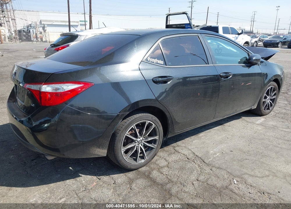 2015 TOYOTA COROLLA LE VIN: 5YFBURHEXFP285550