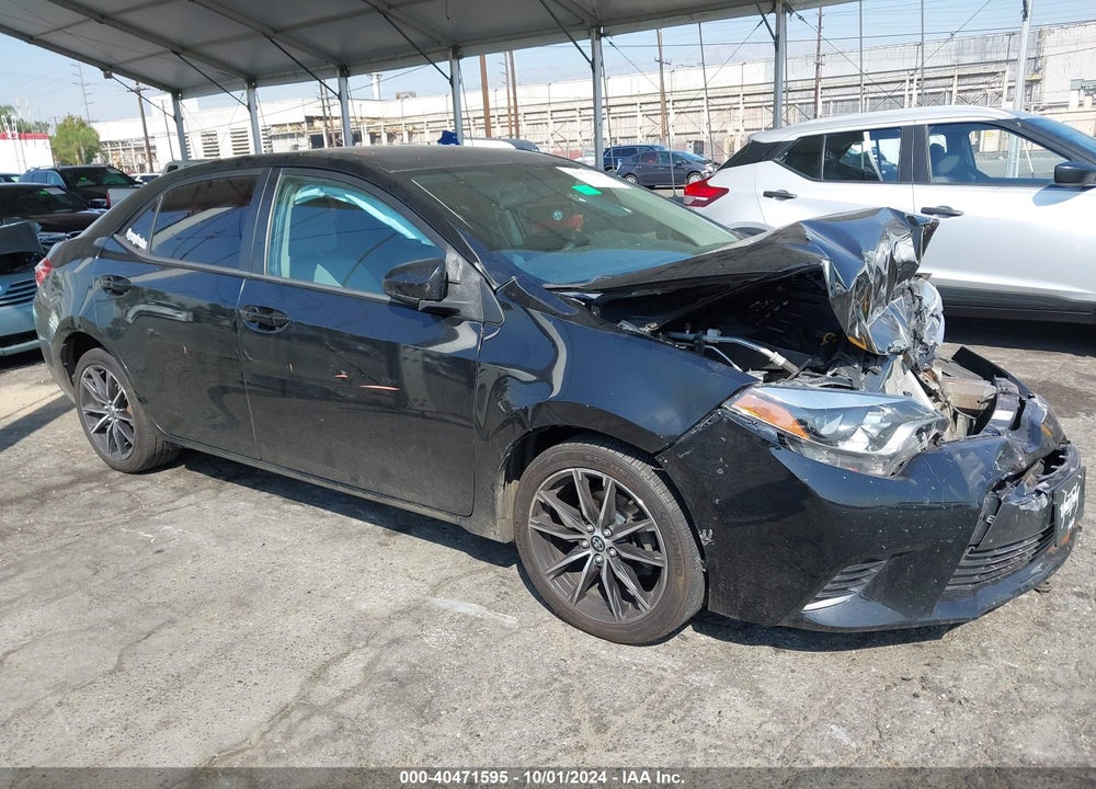 2015 TOYOTA COROLLA LE VIN: 5YFBURHEXFP285550