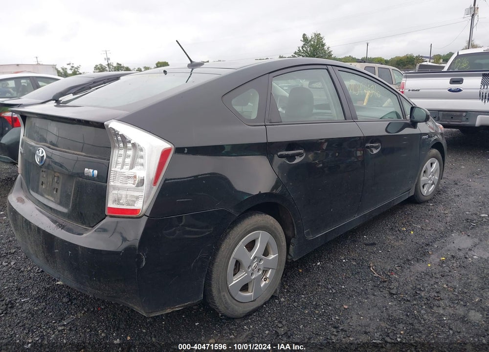 2010 TOYOTA PRIUS IV VIN: JTDKN3DU6A0020151