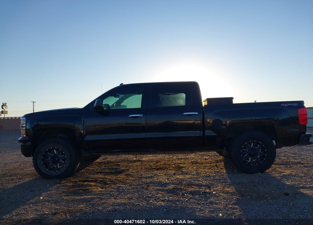 2014 CHEVROLET SILVERADO 1500 HIGH COUNTRY VIN: 3GCUKTEJ6EG324989