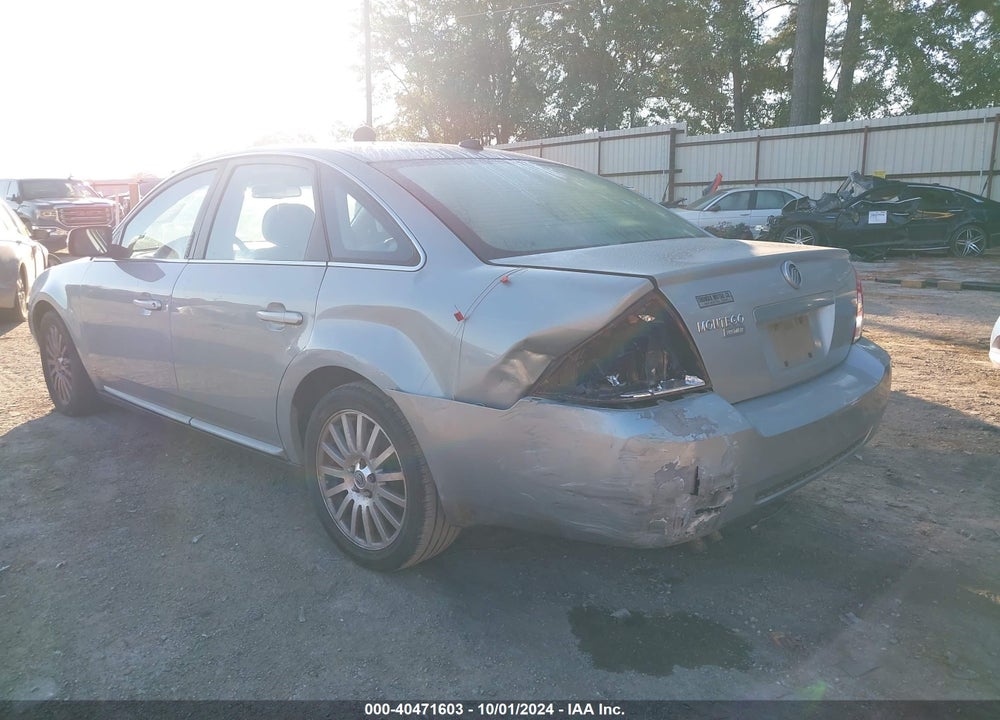2007 MERCURY MONTEGO PREMIER VIN: 1MEHM42127G610244