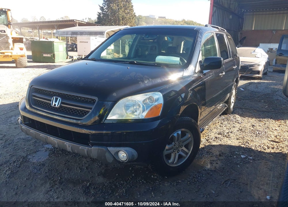 2004 HONDA PILOT EX-L VIN: 5FNYF18554B006892