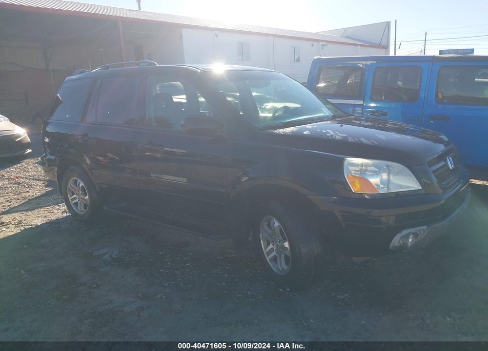 2004 HONDA PILOT EX-L VIN: 5FNYF18554B006892
