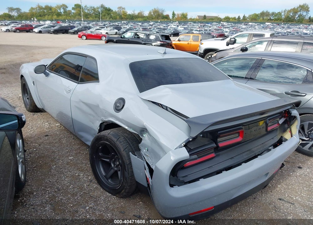 2022 DODGE CHALLENGER SRT SUPER STOCK VIN: 2C3CDZL98NH116473
