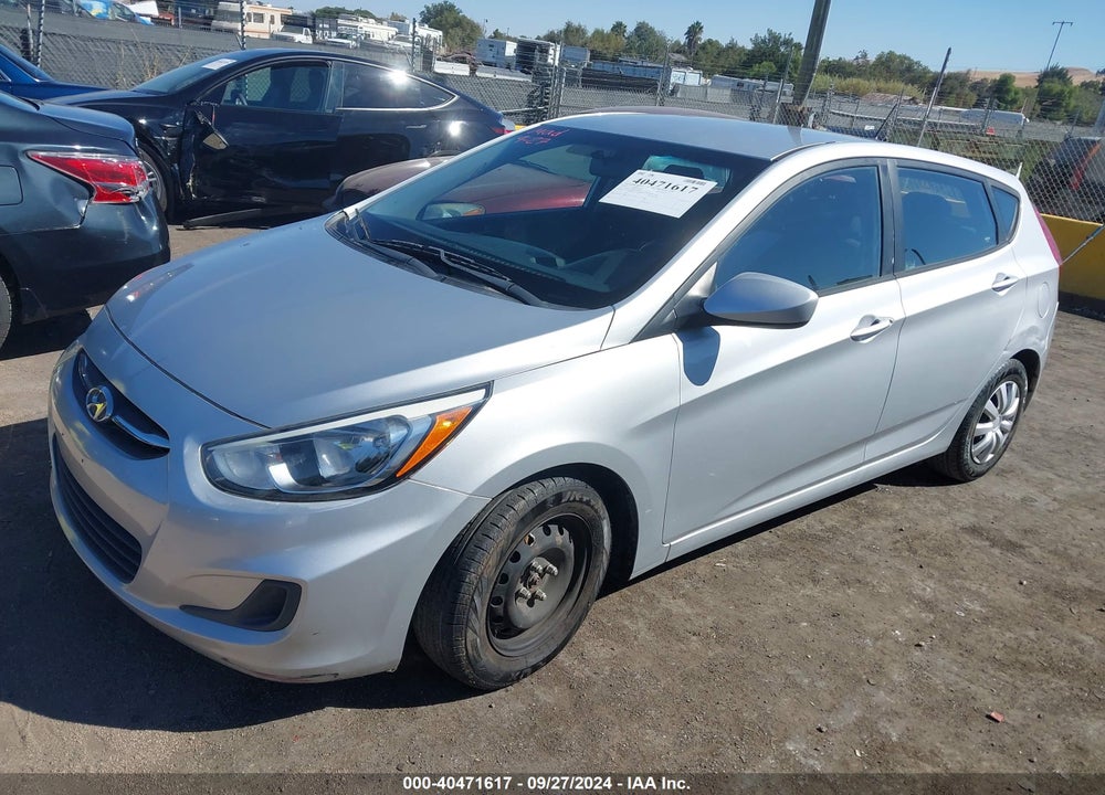 2015 HYUNDAI ACCENT GS VIN: KMHCT5AE1FU209613