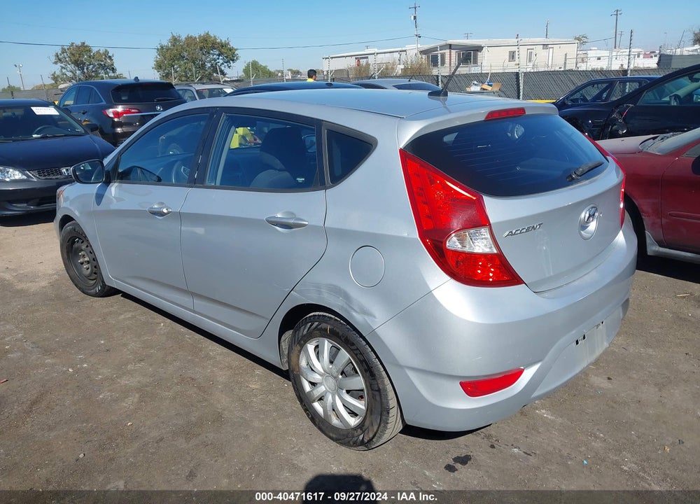 2015 HYUNDAI ACCENT GS VIN: KMHCT5AE1FU209613