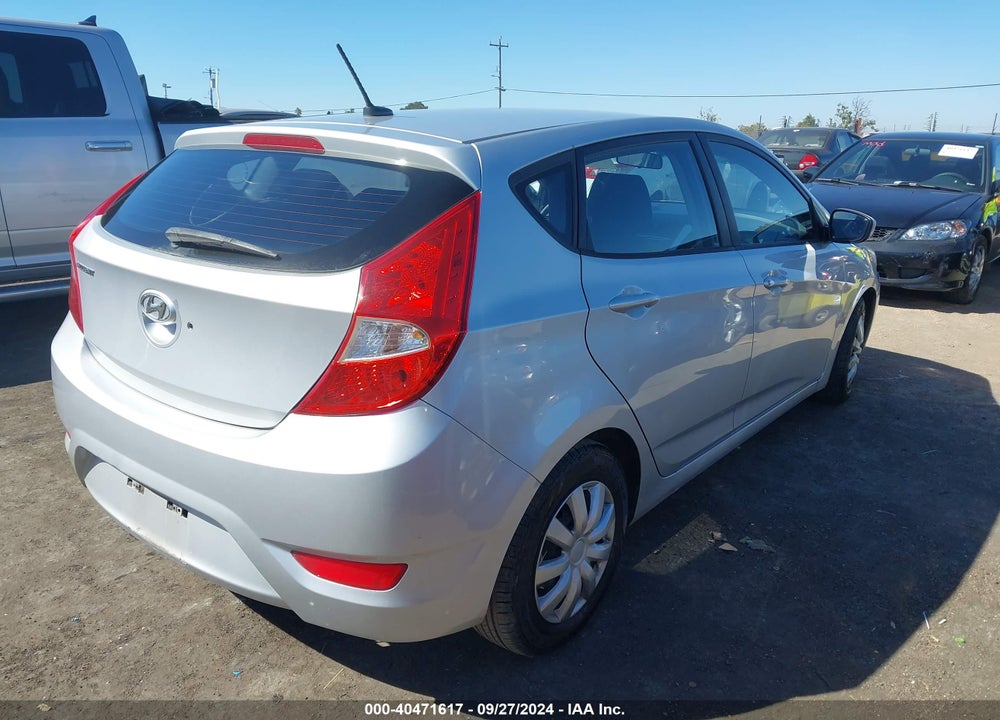 2015 HYUNDAI ACCENT GS VIN: KMHCT5AE1FU209613