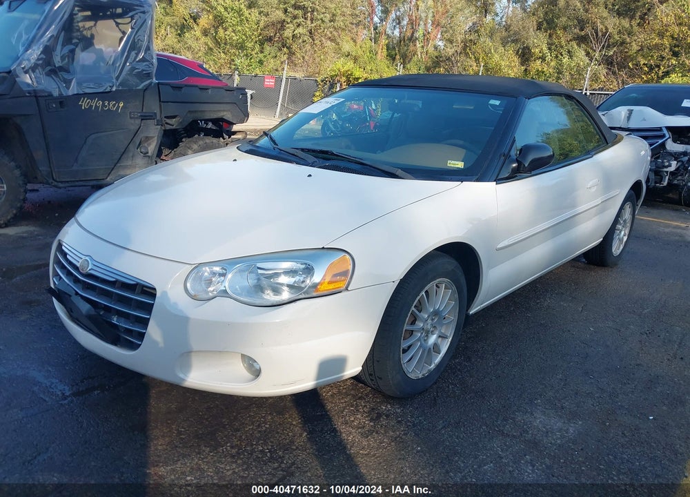 2004 CHRYSLER SEBRING LXI VIN: 1C3EL55R84N156236