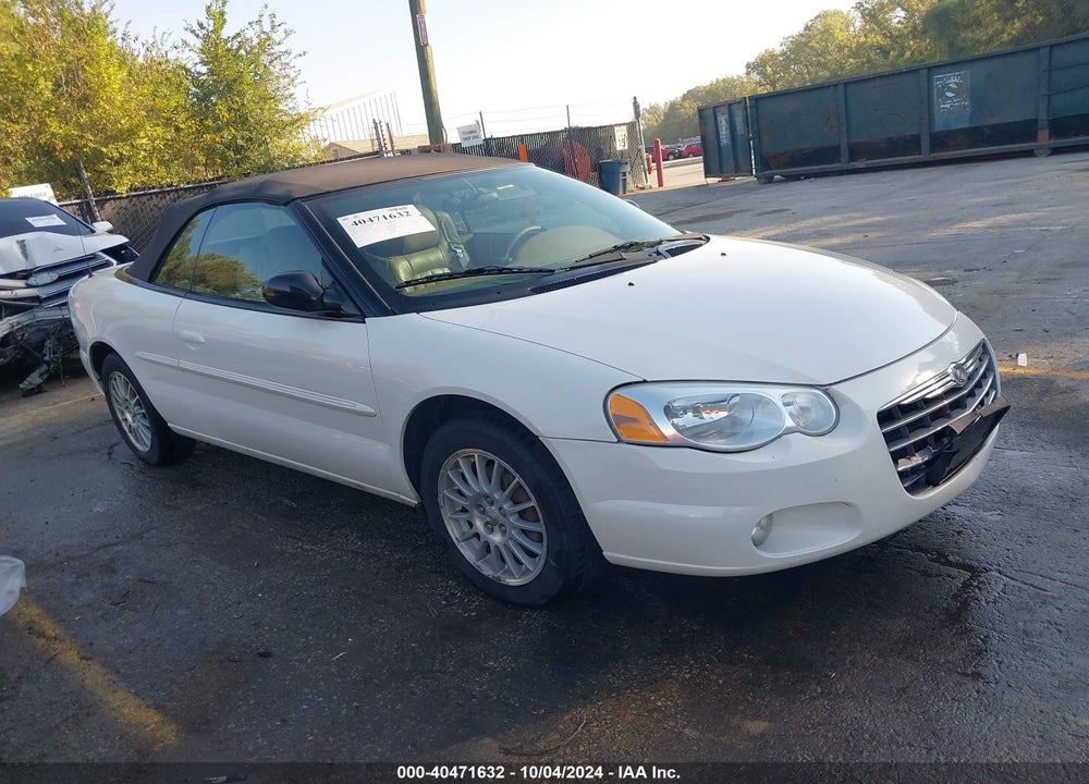 2004 CHRYSLER SEBRING LXI VIN: 1C3EL55R84N156236