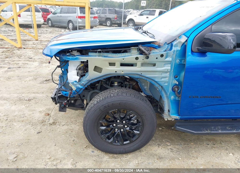 2021 CHEVROLET COLORADO 4WD SHORT BOX Z71 VIN: 1GCGTDEN5M1261030
